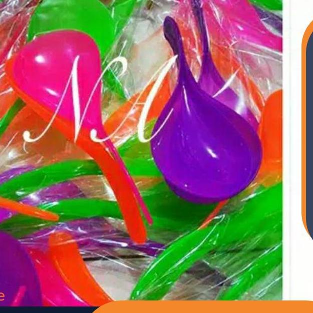 

➩ Grosir 50 Pcs Centong Nasi Pelangi Warna Cantik Plastik Packing Plastik Ikat Kawat Emas ➮