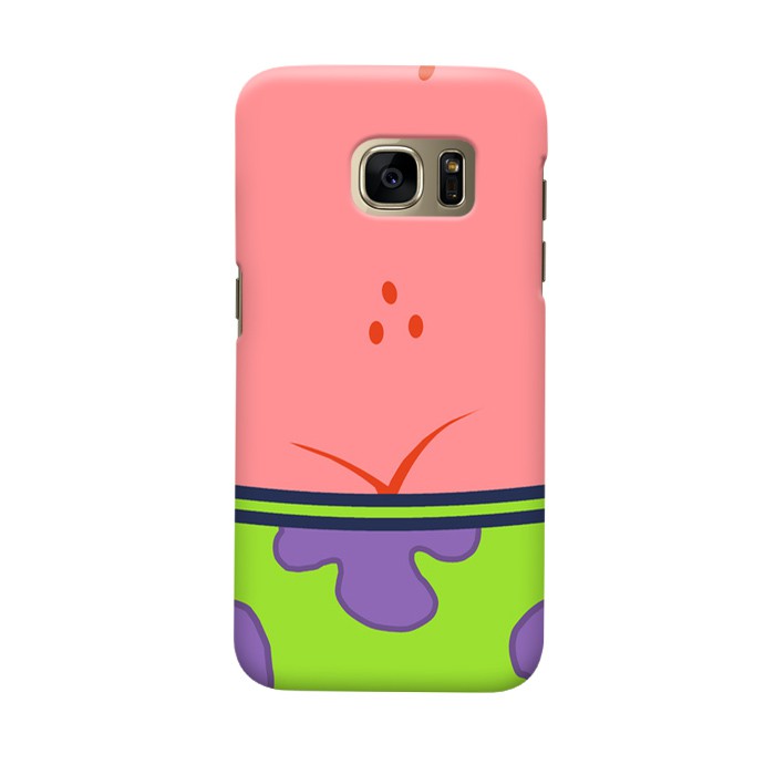 Indocustomcase Patrick Star Casing Case Cover For Samsung Galaxy S7