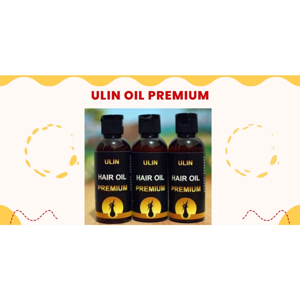 Ulin Oil Premium serum penghitam rambut uban