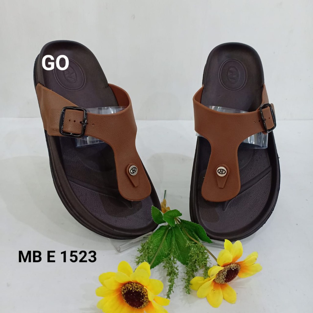 sogo NEW ERA MB E1253/MB E71253 &amp; ATT PSJ 4106 Sandal Karet Sintetis Pria 39/43