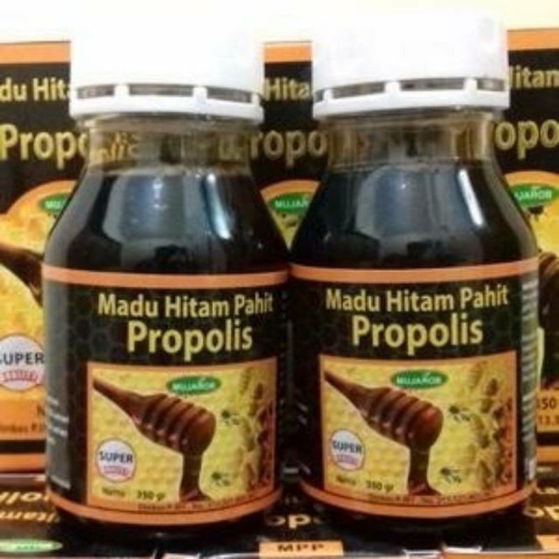 

Madu Hitam Pahit Propolis Mujarob