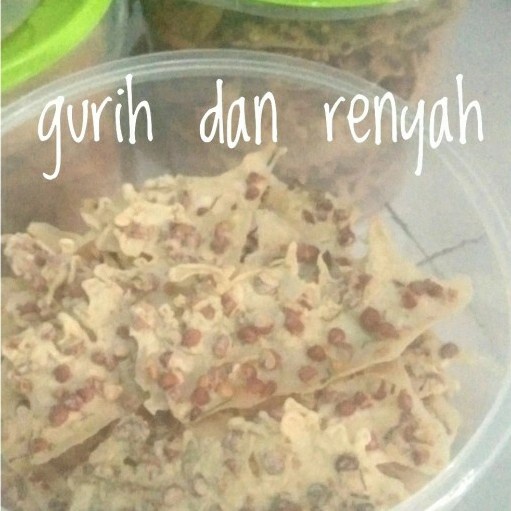 peyek kacang tanah kemasan toples 10 liter - kacang tanah