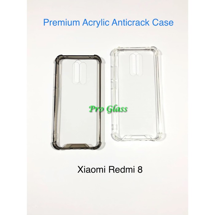 Xiaomi Redmi 8 / Redmi 8A  Anticrack / Anti Crack / ACRYLIC Case Silicone Premium