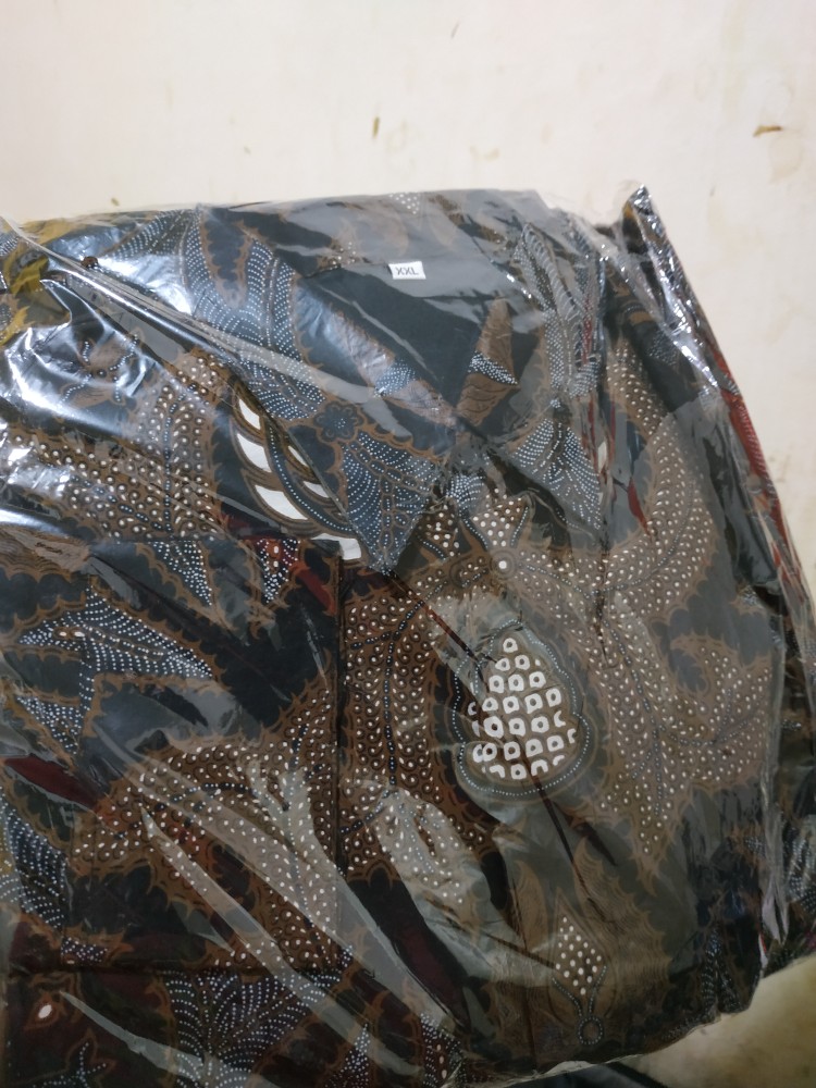 Pradhifta Kemeja Batik Pria Lengan Panjang Full Furing Bahan Katun Sragenan By Kanaya