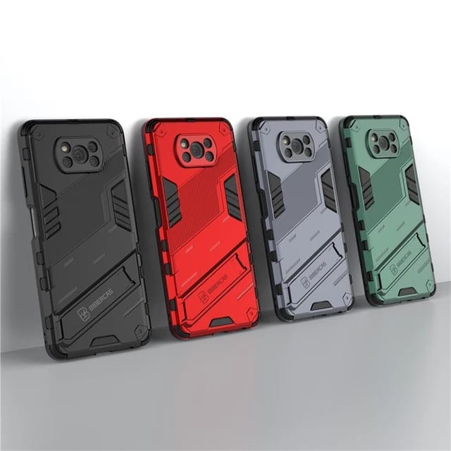 POCO X5 5G X5 PRO 5G X3 GT X3 PRO X3 NFC SOFT CASE KICKSTAND CYBERPUNK SERIES