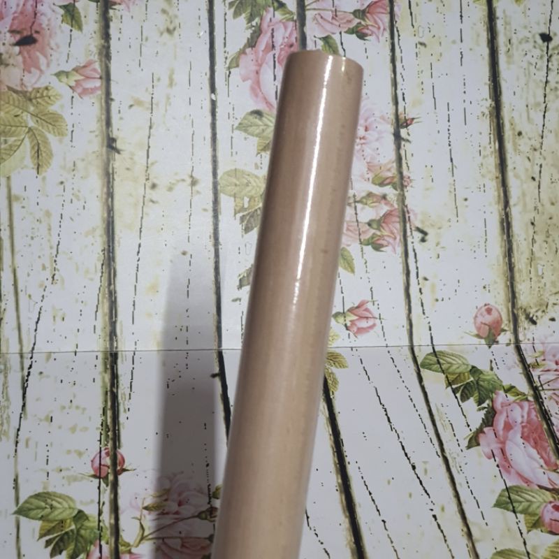 simple wooden rolling pin / rolling pin kayu / alat gilas adonan