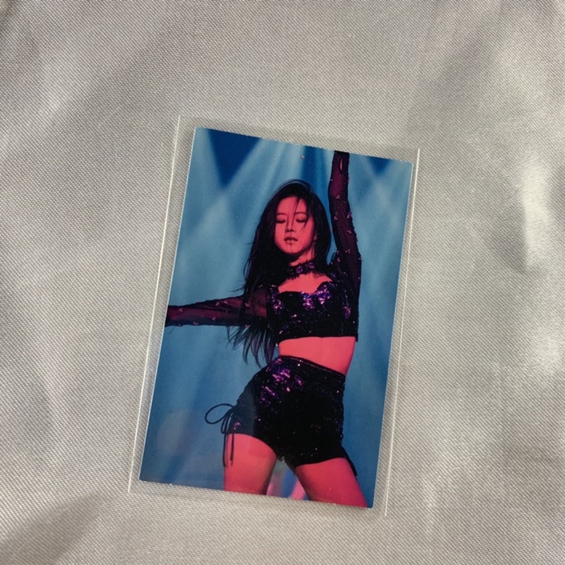 Blackpink Jisoo IYA Seoul Photocard black ver - in your area dvd official
