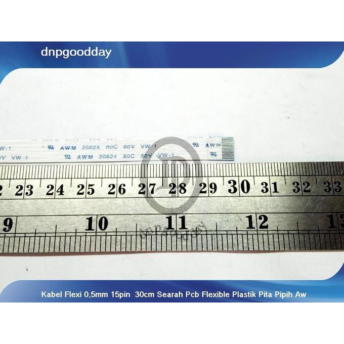 

Kabel Flexi 0,5Mm 15Pin 30Cm Searah Pcb Flexible Plastik Pita Pipih A Dnpgood11 Murah