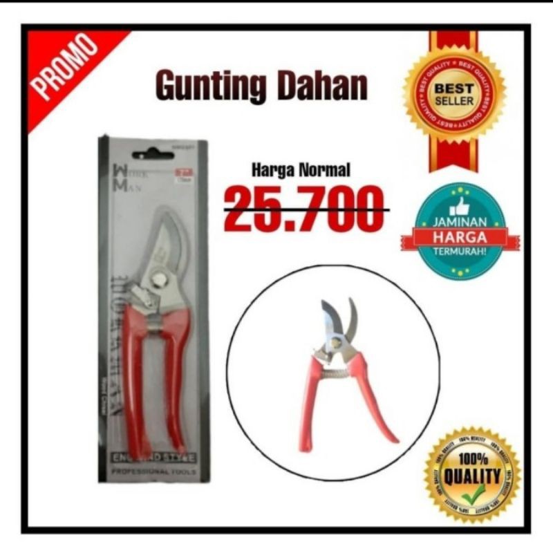 Gunting Dahan / Gunting Ranting Kayu Serbaguna