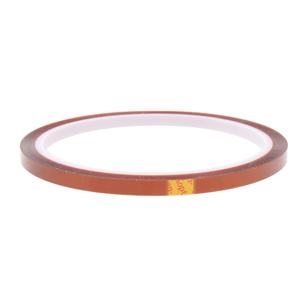 [DEV-9217] ISOLASI TAHAN PANAS POLYIMIDE TAPE KAPTON TAPE 5MM 30 YARD