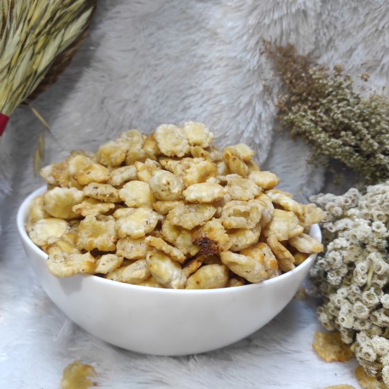 

Sekar_Shop07 Emping Melinjo Gurih Asin 1/2Kg Oleh Oleh Khas Limpung