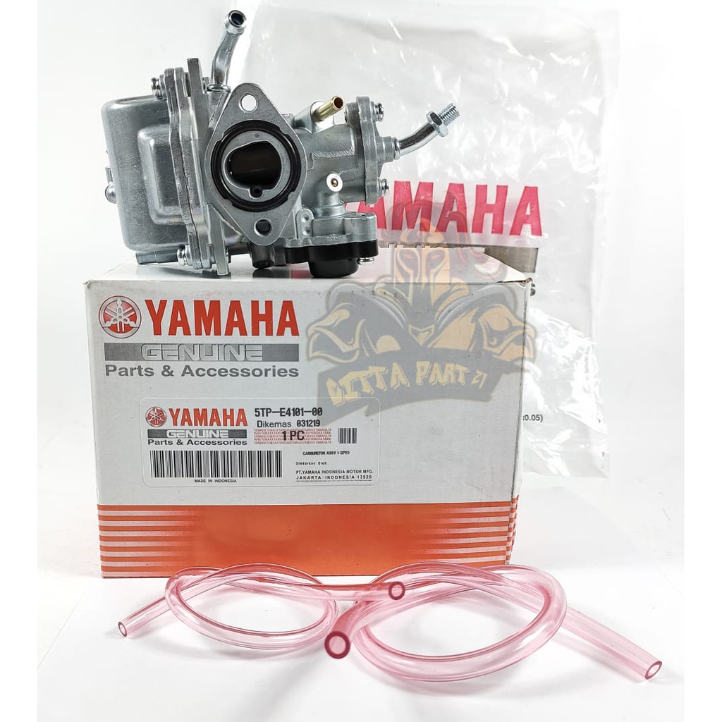 KARBURATOR YAMAHA MIKUNI 5TP KUALITAS ASLI ORIGINAL YAMAHA PASTI PRESISI TIDAK BANJIR LANGSUNG LANGSAM TARIKAN MANTAP AWET DAN DIJAMIN MANTAP VEGA R NEW/VEGA R LAMA/JUPITER Z LAMA/JUPITER Z BURHAN KUALITAS ORI-3