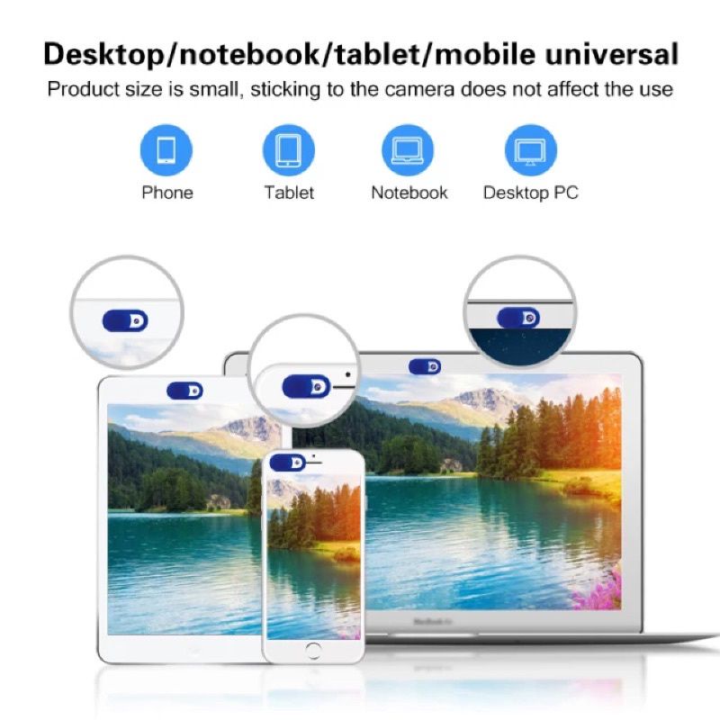 Anti Spy Webcam Kamera Pelindung Kamera Depan HP Penutup Kamera Handphone Lensa Kamera Penutup Webcam
