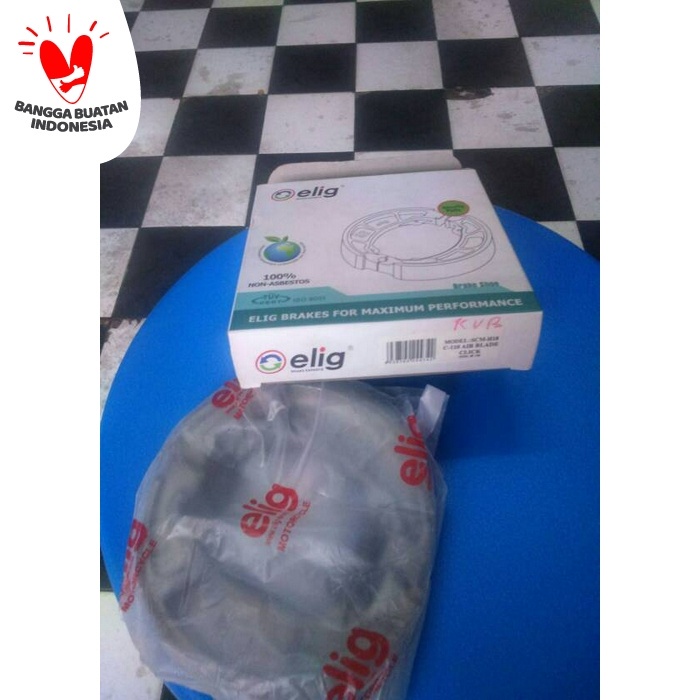 Kampas rem ELIG untuk Vario 125 / 150 Belakang ORIGINAL Original