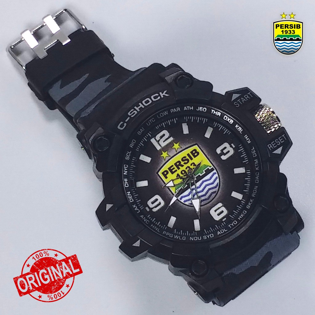 [NEW EDITION] Jam Tangan Persib Bandung Army Hitam