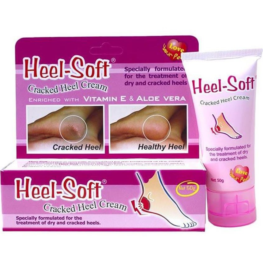 Heel-Soft Cream Kulit Tumit Kaki Kasar dan Pecah-Pecah BPOM