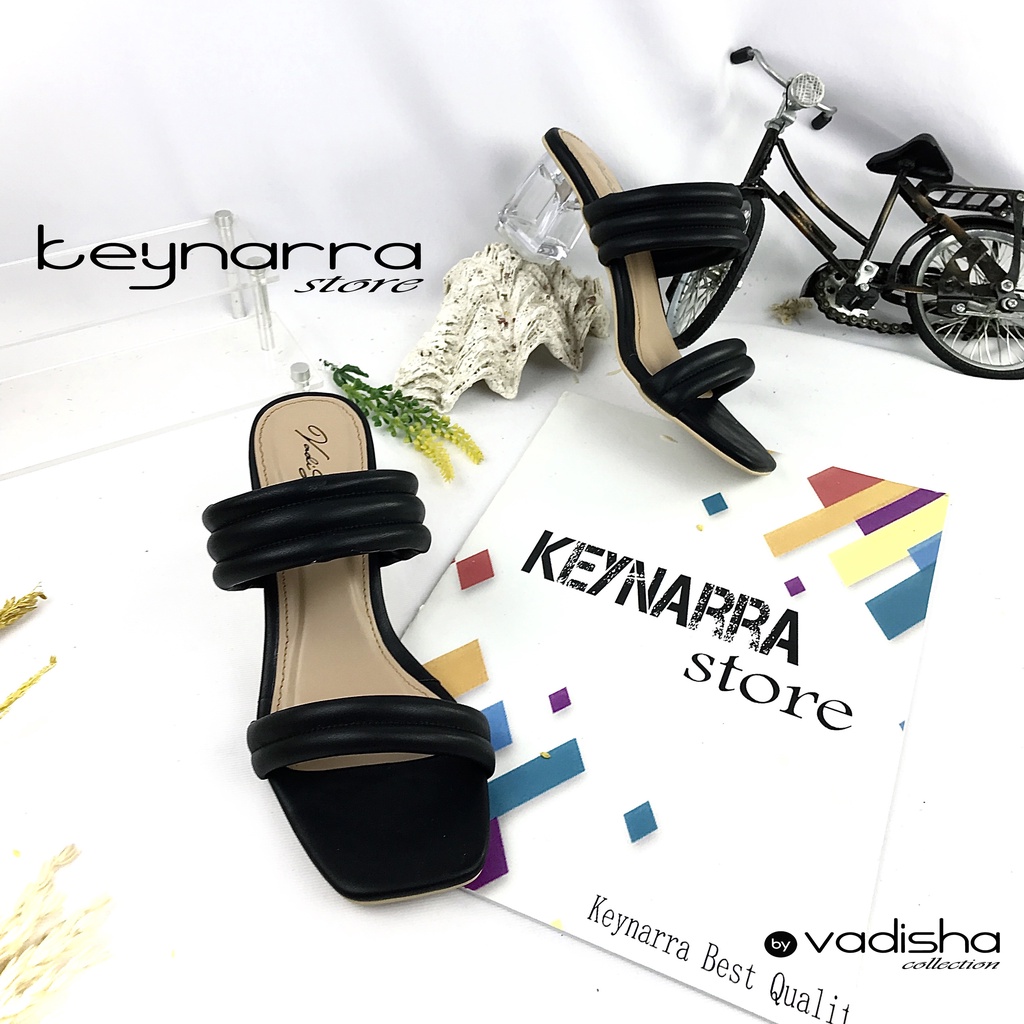 keynarra Sendal Wanita queen Heels Kaca 5 cm RN-14 LT