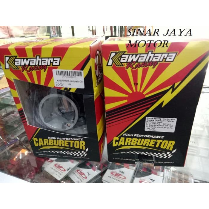 Karbu / Karburator Kawahara Racing PE 28 Original