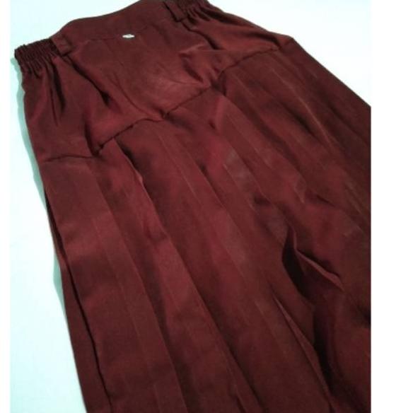 Top Produk.. Rok panjang SD/MI, Rok plisket merah hati, Rok panjang plisket turun pinggang SD/MI,