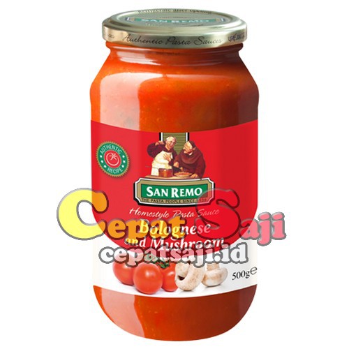 

Saus Pasta Bolognese and Mushroom 500 gr