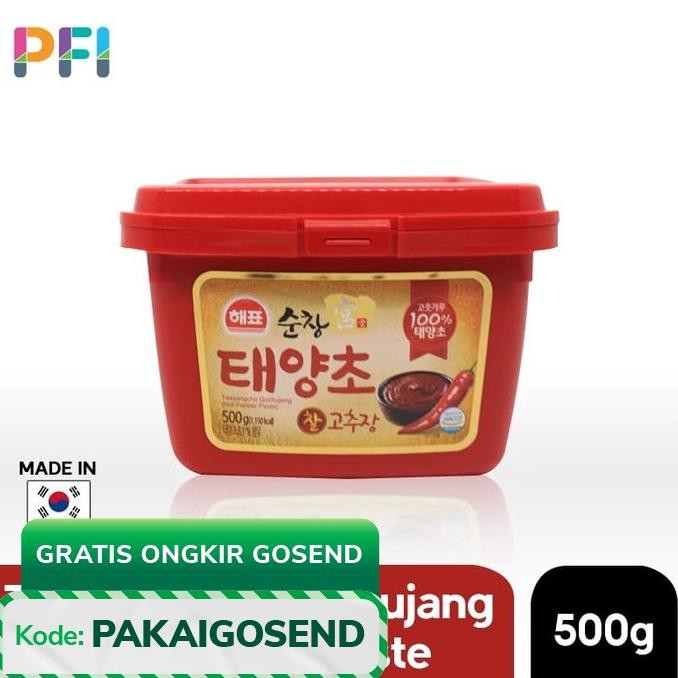 

[[BISA COD]] Sajo gojuchang Hot pepper sauce 500 gr (Saus Sambal Korea ) BERGARANSI Kode 683