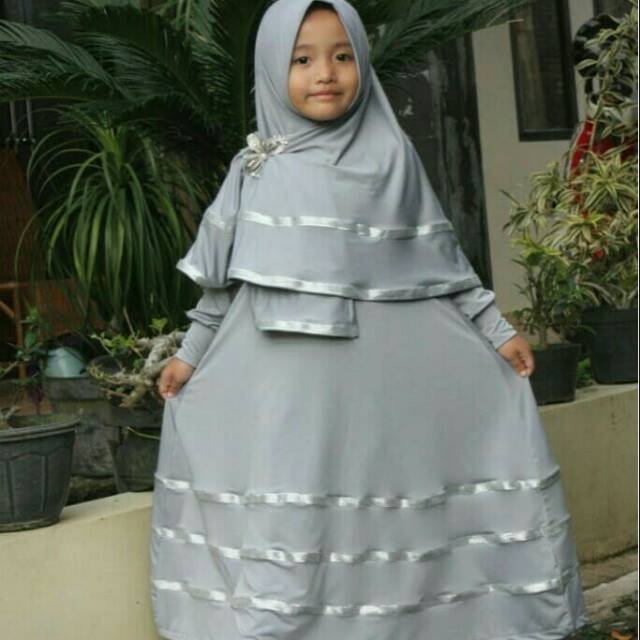 Baju gamis anak | busana muslim anak | baju anak perempuan
