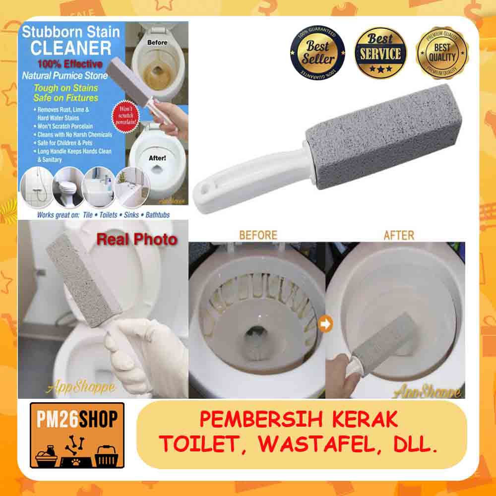 ALAT PEMBERSIH KERAK PLAK WC TOILET CLOSET KERAMIK RING X PUMICE STONE