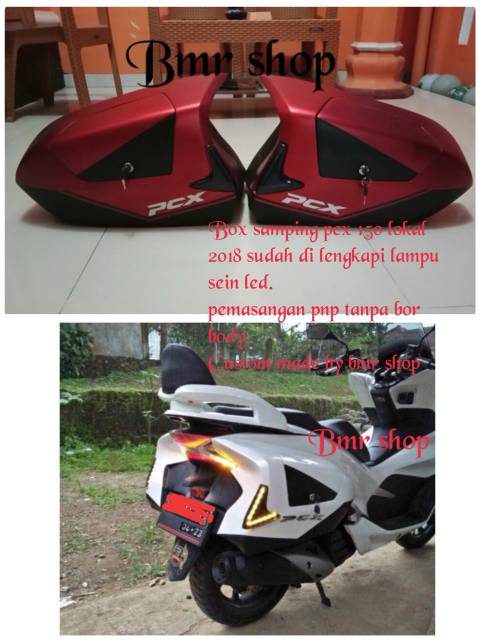 side box custom all new pcx lokal , box samping pcx lokal , sidebox pcx , box samping all new pcx 15