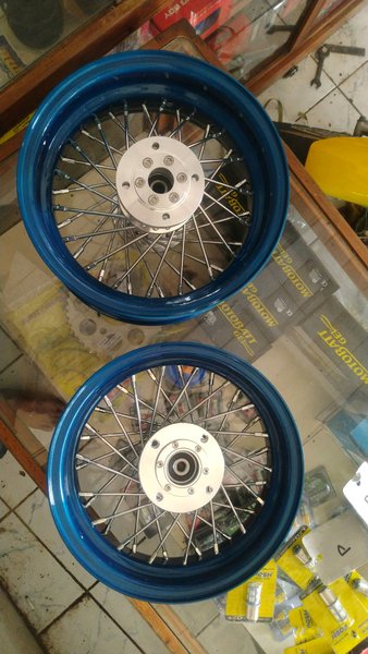 paket velg set ring 10 dan shock byson custom motor mini gorilla dax monkey