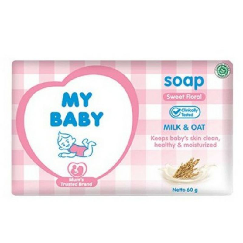 MY BABY SOAP SWEET FLORAL 60GR