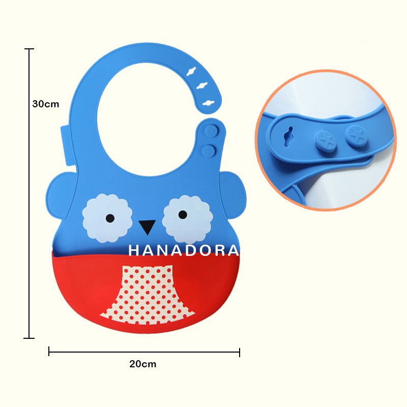 Loopy Gear Silicone Bib - Celemek Bayi