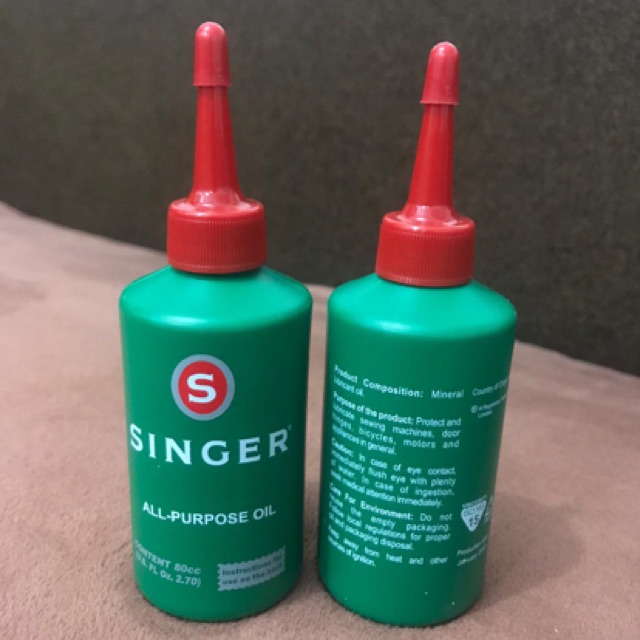 Singer Oil 80cc / Minyak Mesin Singer