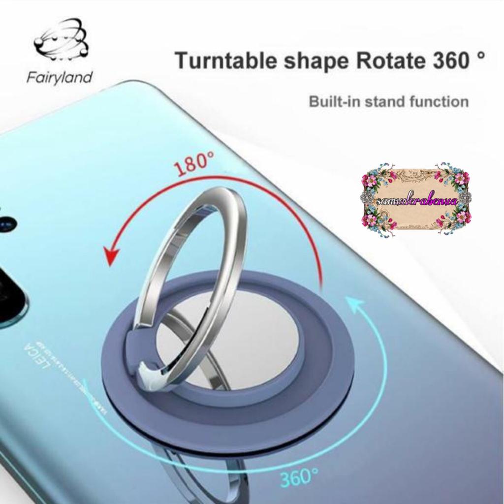 RING PERMATA GRIP BUMPER STAND PEGANGAN TANGAN UNIVERSAL CHOICE DOVE AURORA SB2711