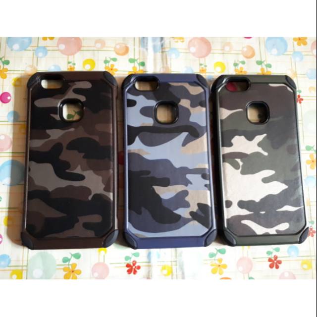 Hard Case Army Loreng For Vivo V7 Plus