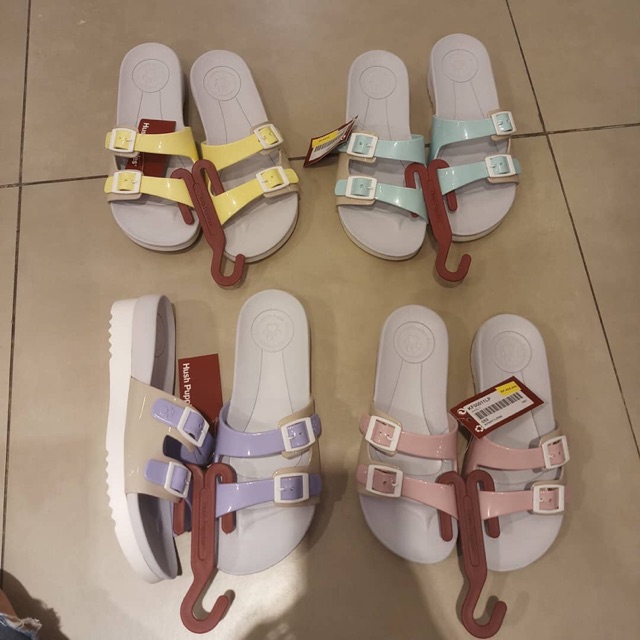 HUSH PUPPIES WOMEN SANDAL KARET ANTI AIR ORIGINAL 100%
