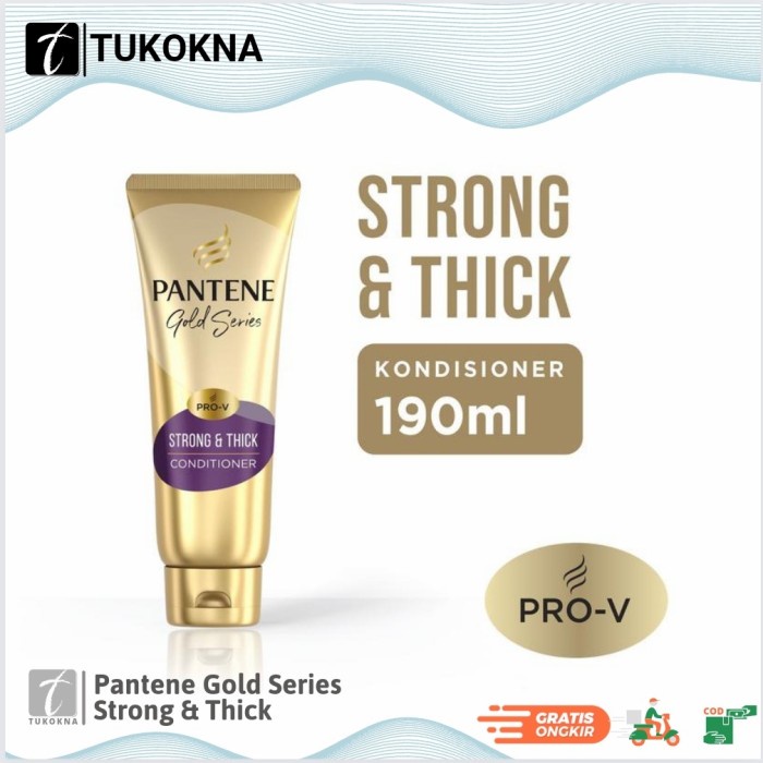 Pantene Gold Series Strong & Thick Conditioner 190 ml