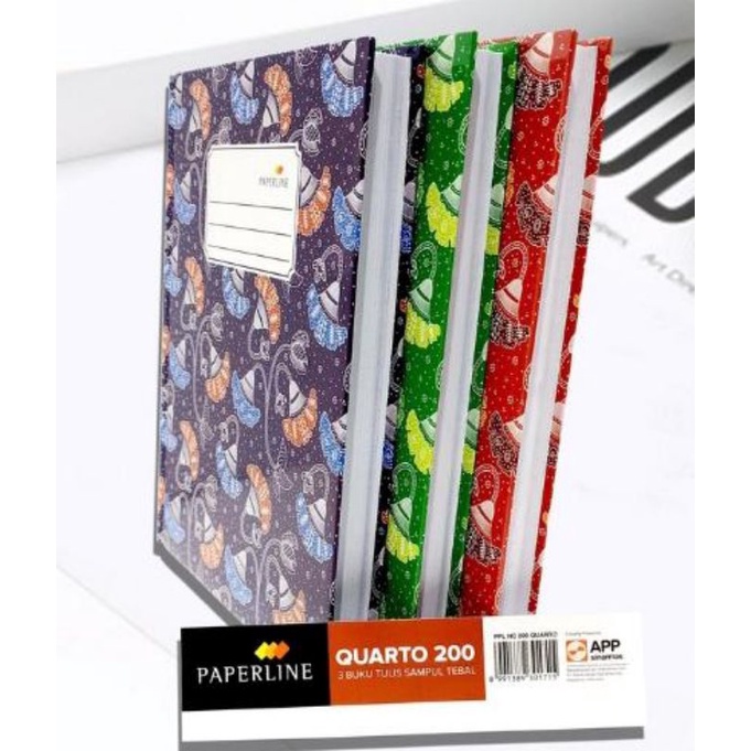 

BUKU QUARTO isi 100,200,300 lembar