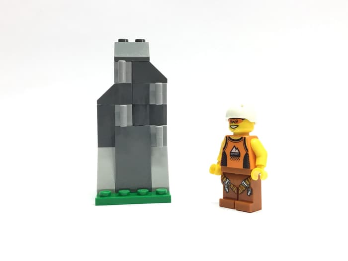 Lego City 60202 Partout - Rock Climbing Scene