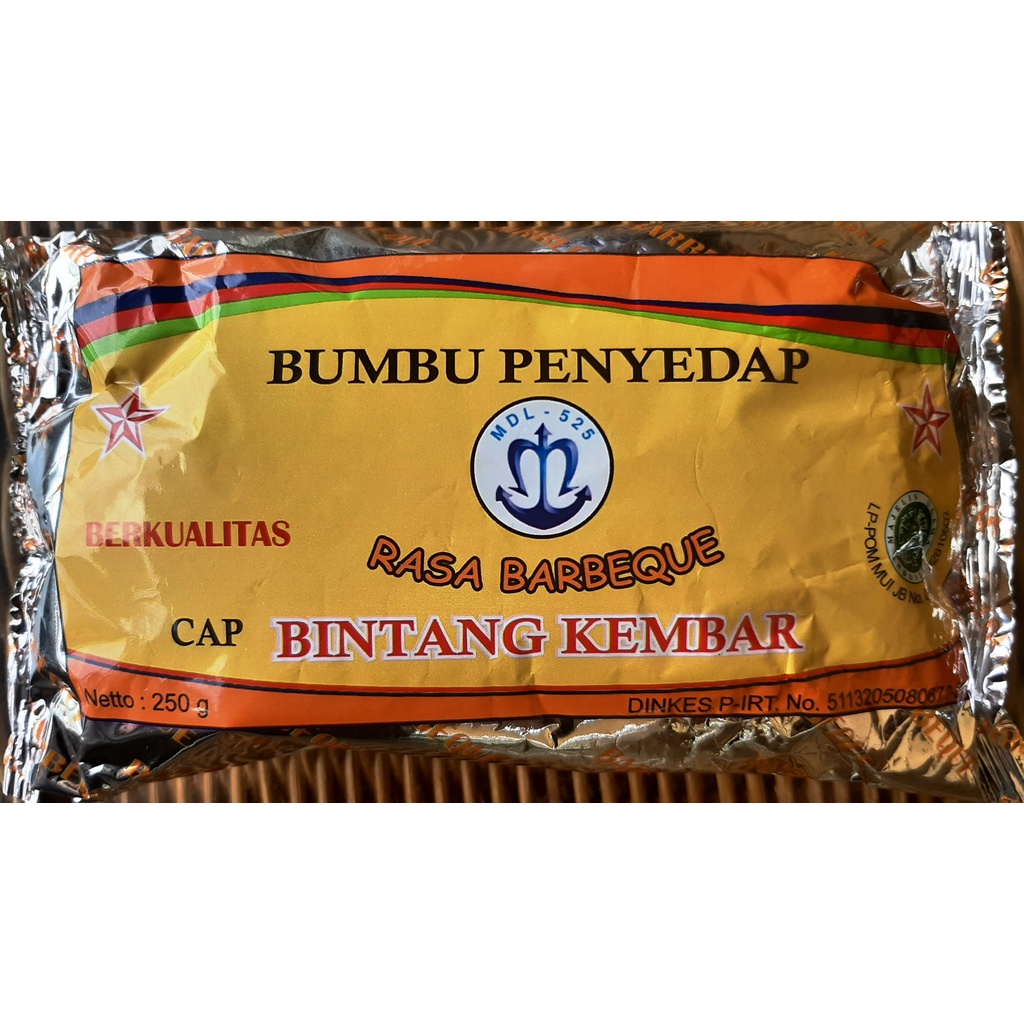 

Bumbu Tabur Cap Bintang Kembar Rasa Barbeque Kemasan 250 Gram