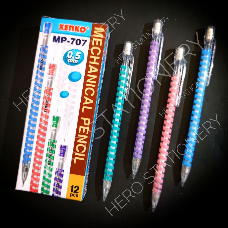 

Pensil mekanik kenko 0.5 mm MP-707 . 12 unit