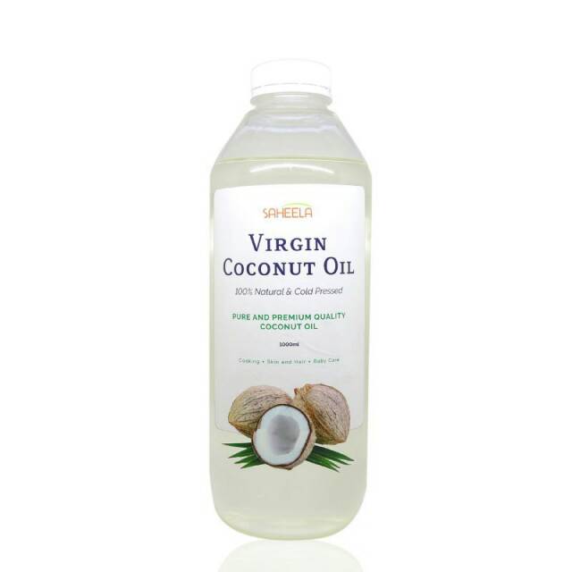 

VCO Saheela 1000 ml, Virgin Coconut Oil/Minyak Kelapa Murni