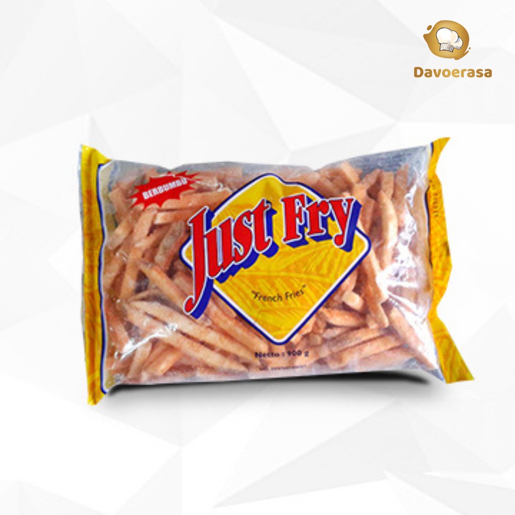 

Kentang Just Fry French Fries Coated Berbumbu 900 Gram