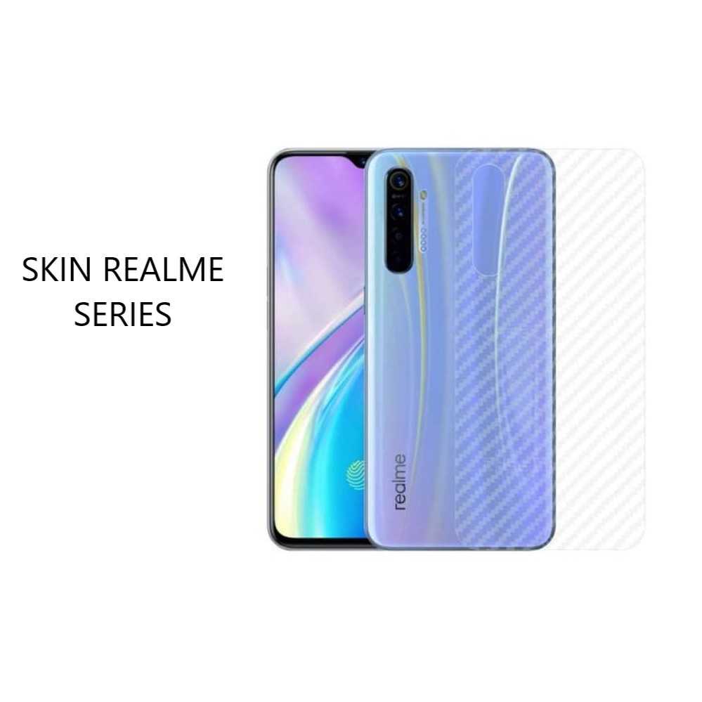 GARSKIN CARBON Realme C11 X2 PRO , REALME X XT , REALME 6 PRO 6i 3 31 | Anti Gores Carbon Belakang