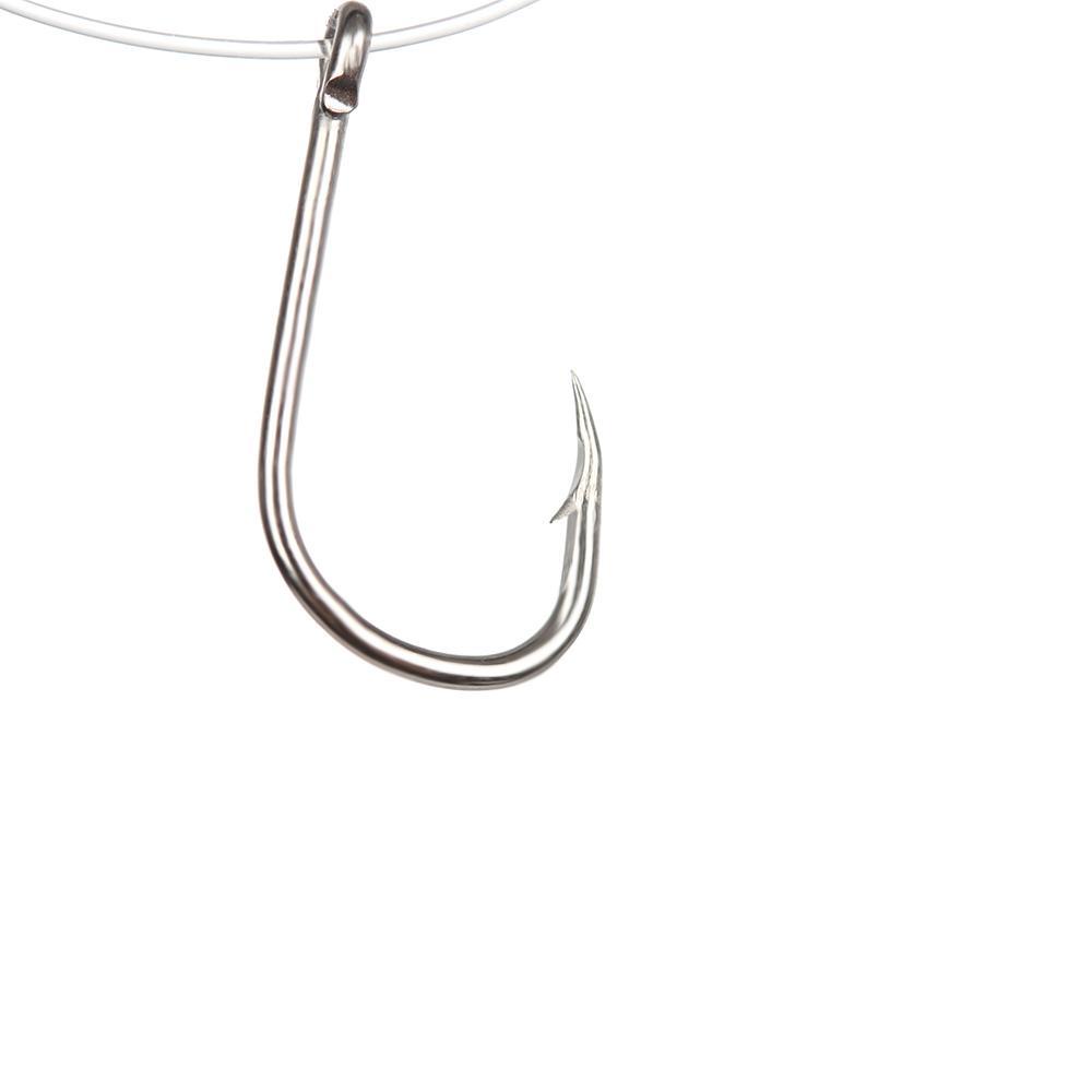 CHOOKYY Chookyy 100Pcs 1kotak Kail Pancing New 10ukuran Fishook Baja Karbon