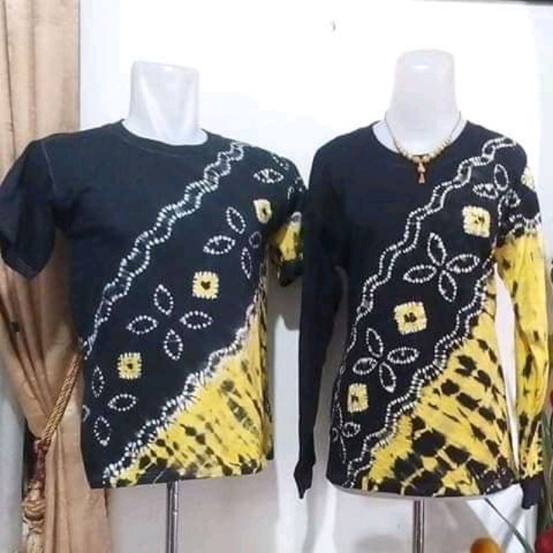 Kaos Batik Sasirangan motif selendang