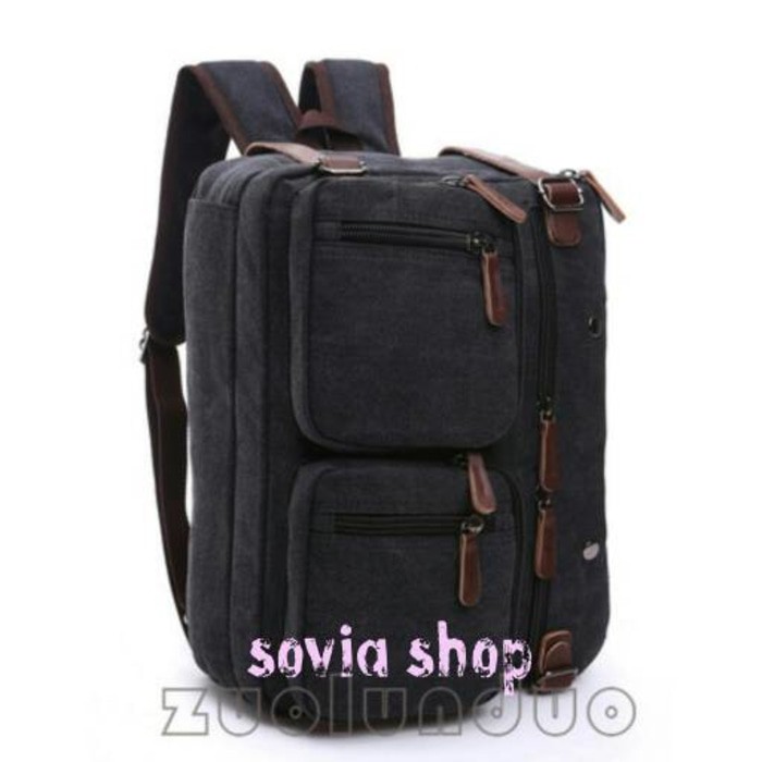 Ransel kanvas/ tas selempang kanvas/tas kain/tas punggung