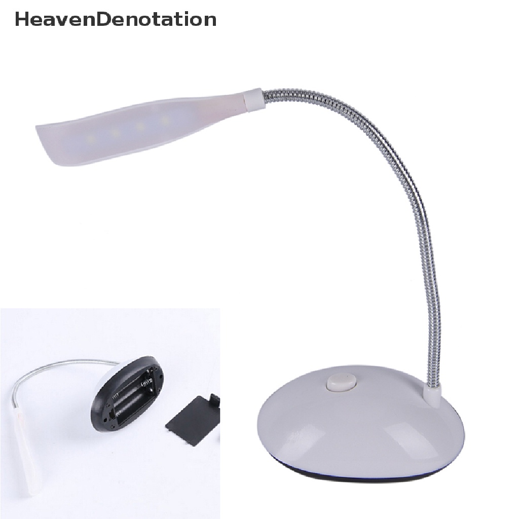 [HeavenDenotation] Portable 4 LED Table Desk Lamp Bedside Reading Light book light LED Light