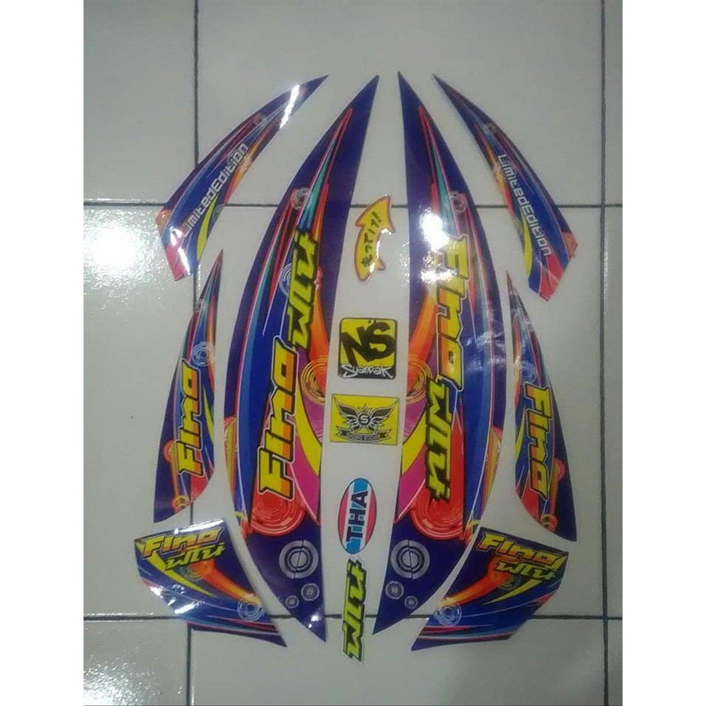 STRIPING VARIASI YAMAHA THAILAND FINO FI
