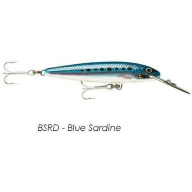 RAPALA MAGNUM CDMAG BSRD(BLUE SARDINE) 14CM / 36GR / SINKING / PLONGEANT HARD LURE MINNOW UMPAN IKAN