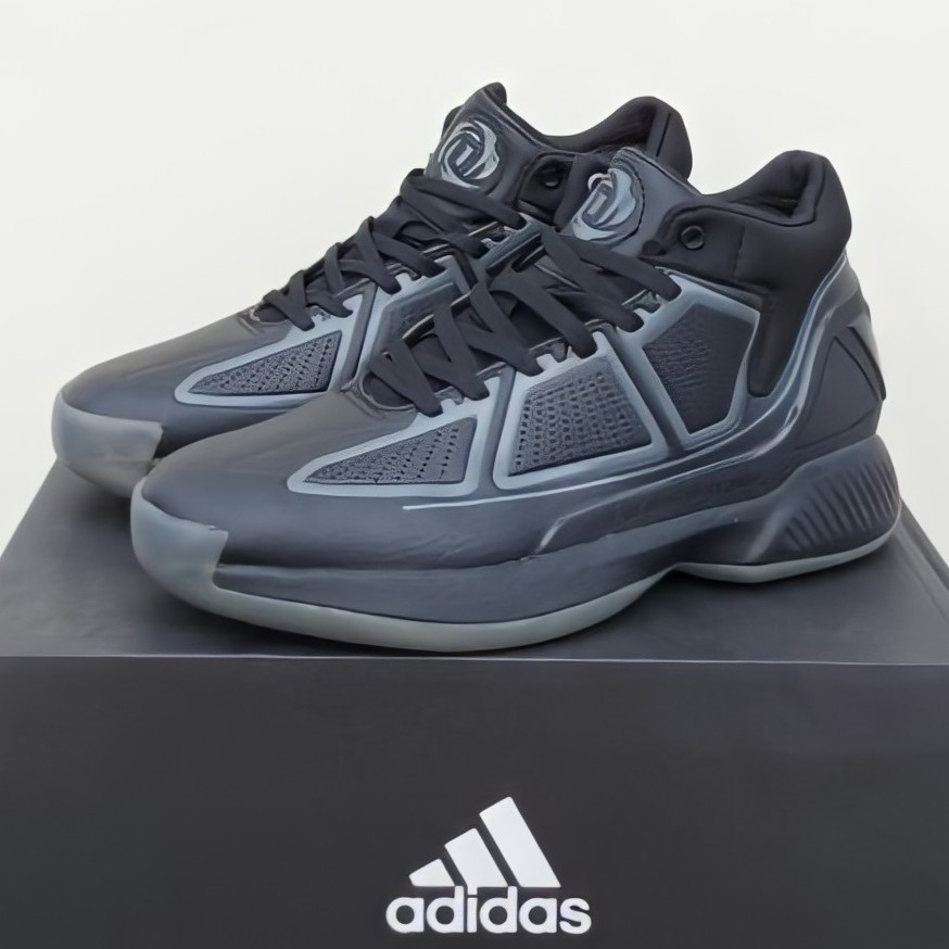 SEPATU BASKET ADIDAS D ROSE 10 BLACK OUT